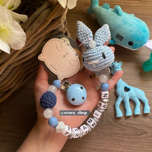 تعليقة لهايه بخرز كروشيه ومضيئ