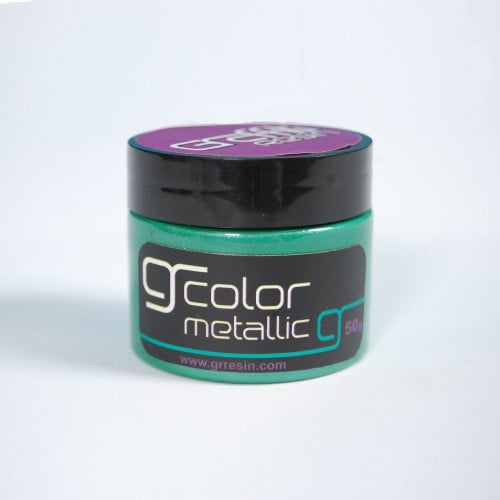 612 - ميتلك أخضر Graffiti Resin Metallic Green