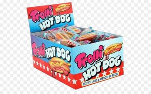 Jelly Hot Dog Trolley (Carton 36 Pieces)