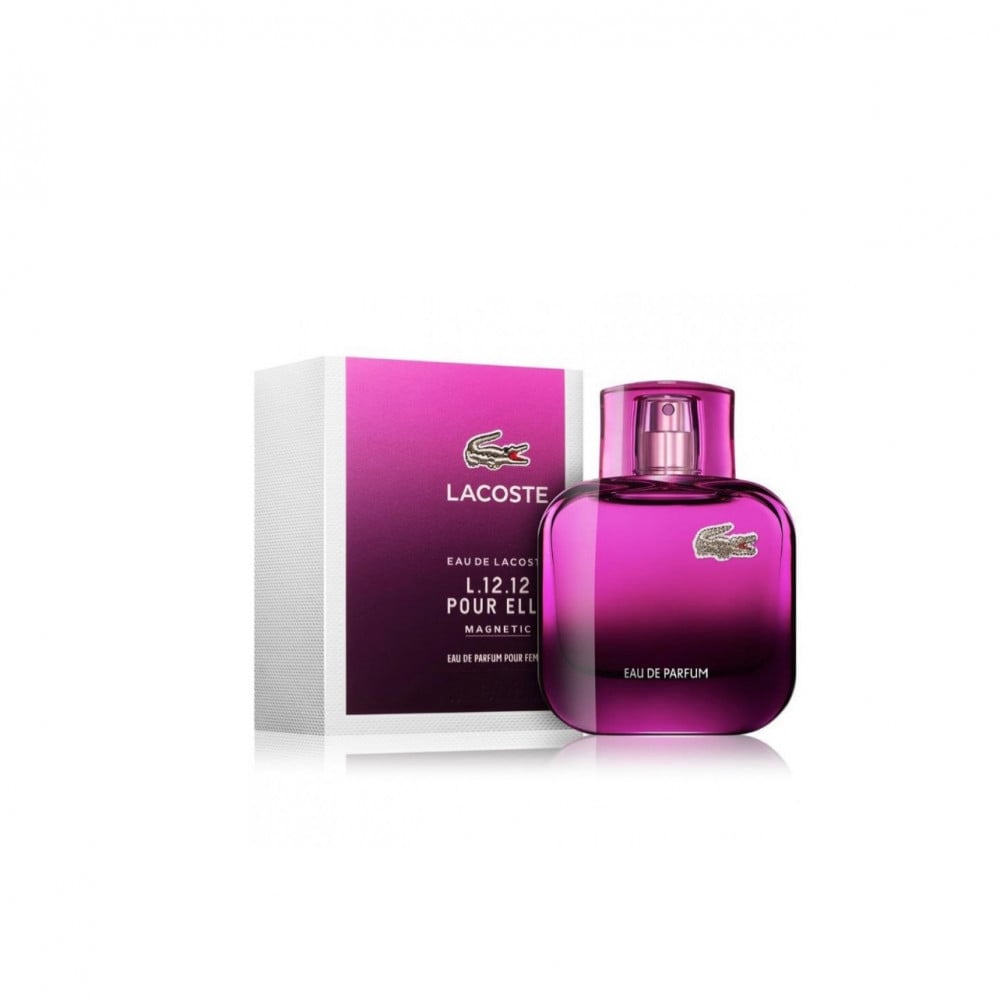 L.12.12 de Lacoste Perfume Pour Elle Magnetic by Lacoste for Women, de Parfum 80ml - يو سي في غاليري
