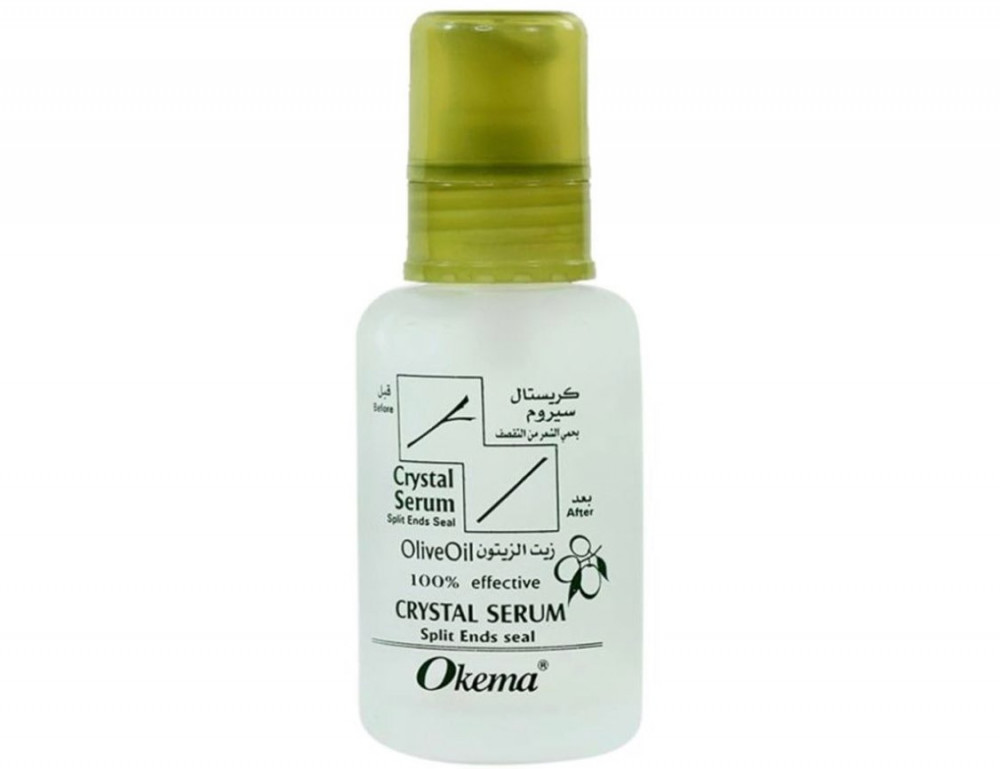 المشاهد كانون الثاني خبازي  Okema Crystal Hair Serum With Olive Oil, 60 ml - يو سي في غاليري