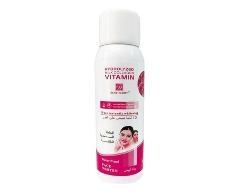 Rose Berry Collagen and Vitamin Milk Solution for Instant