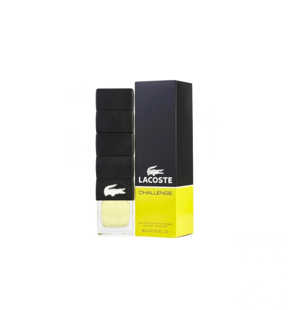 Challenge perfume by Lacoste for men, Eau de Toilette 90 ml - سي في غاليري