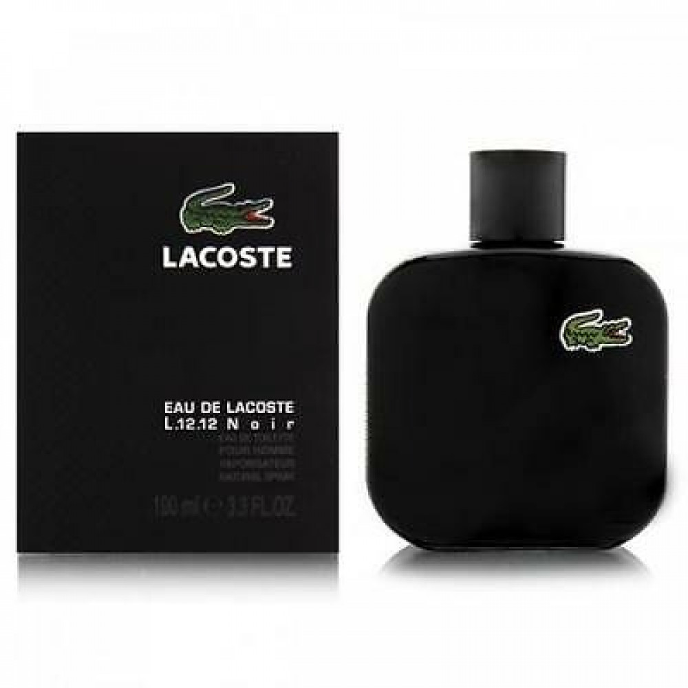 L.12.12 Noir Eau de Lacoste by Lacoste for men, Eau de Toilette 100 - يو سي في غاليري