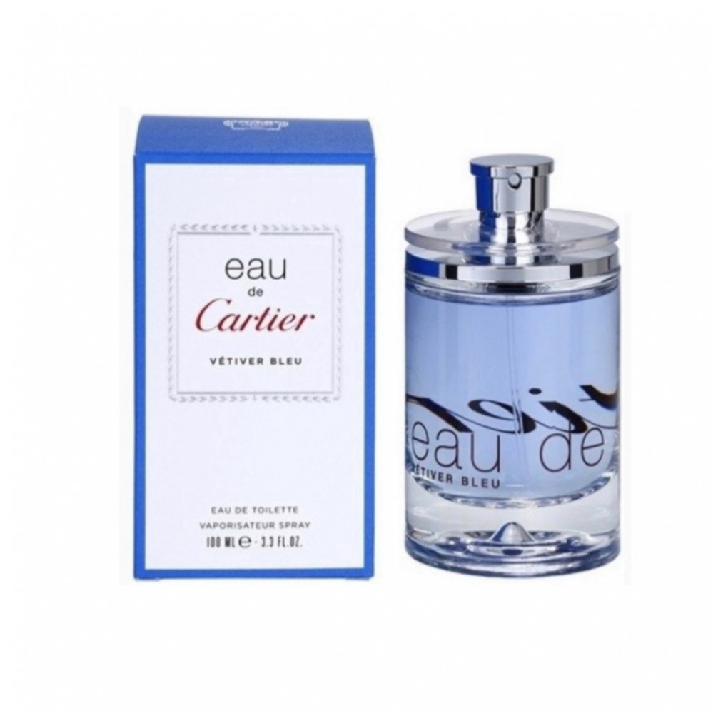 Eau De Cartier Vetiver Bleu By Cartier Edt Spray 3.3 Oz *tester :  : Everything Else