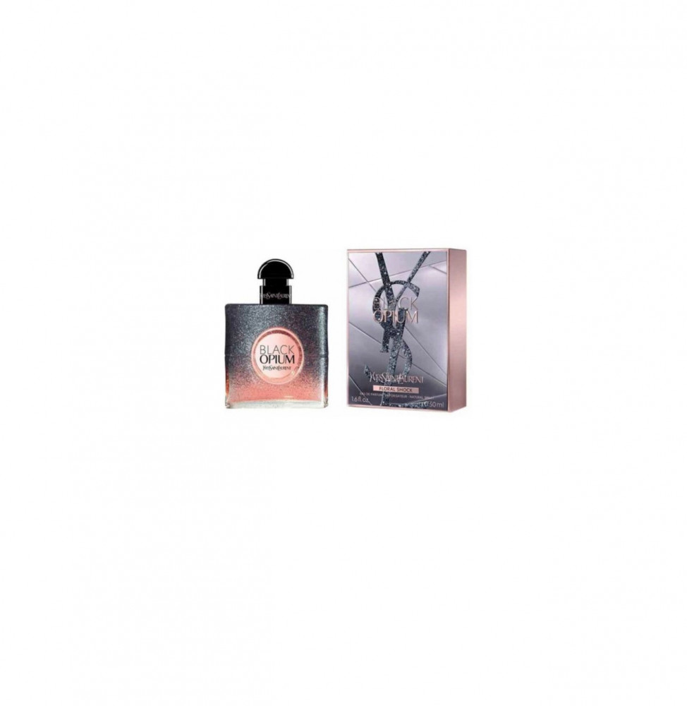 arm tarwe optocht Black Opium Floral Shock Perfume by Yves Saint Laurent for Women, Eau de  Parfum 50 ml - يو سي في غاليري