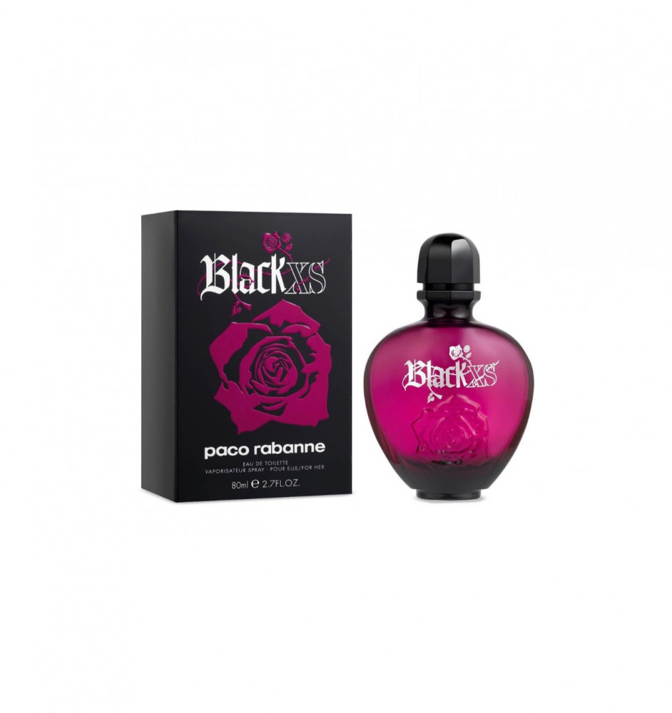 Black X Perfume by Paco Rabanne for Women, Eau de Toilette - يو سي في غاليري