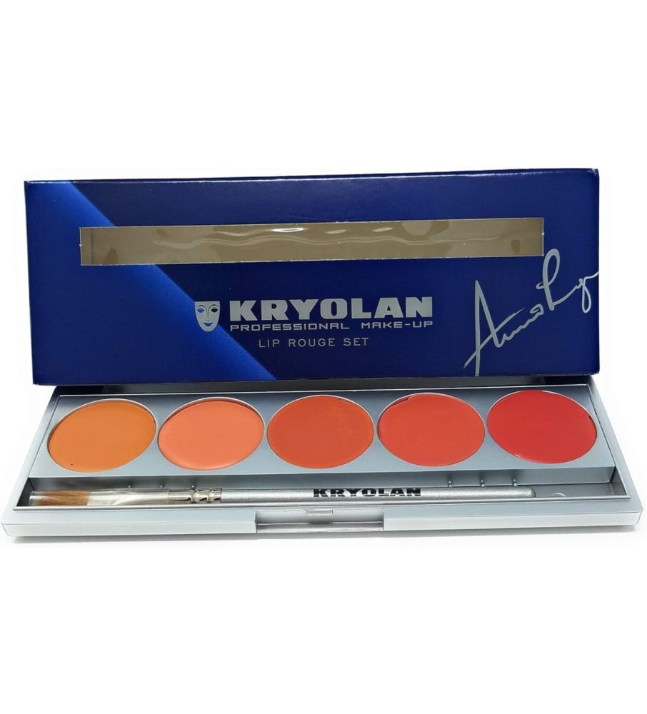 Lip Rouge Set 18 Colors  Kryolan - Professional Make-up