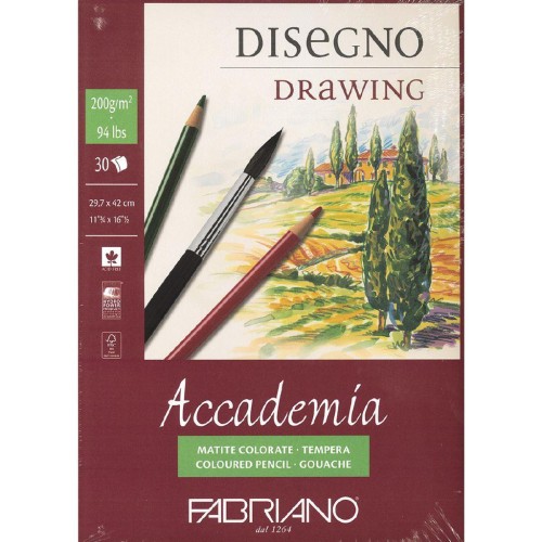 كراسه رسم FABRIANO Accademia 200g/m -A3