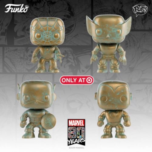 Funko POP! Marvel 80th Patina Target Exclusive