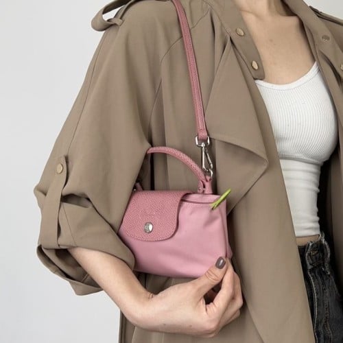 Longchamp XS وردي