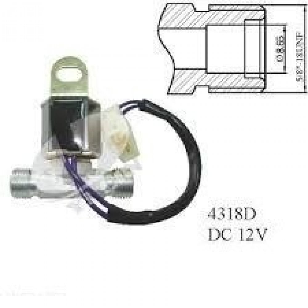 SOLENOID VALVE 12V 5-16 18 UNF SIZE THREAD No 11148A  سولونيود فالف