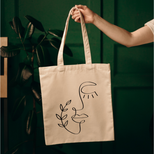 حقائب قماشية (tote bag)