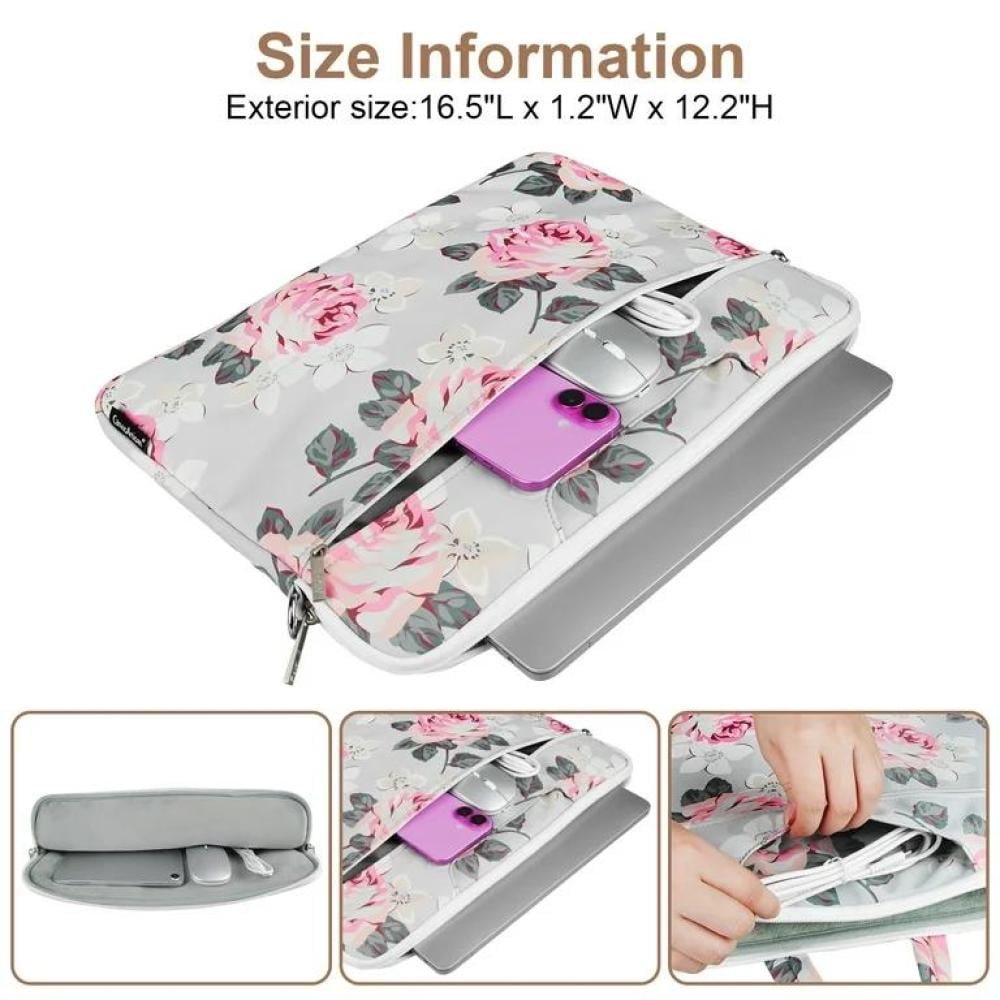 حقيبة لابتوب وماك بوك وتابلت مشجّرة من ماركة كايوند – مقاس 15 بوصة مقاومة للماء