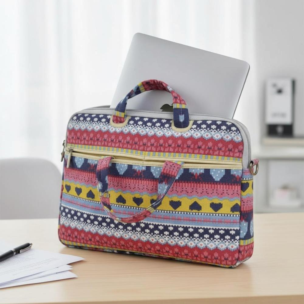 حقيبة لابتوب وماك بوك وتابلت مشجّرة من ماركة كايوند – مقاس 15 بوصة مقاومة للماء