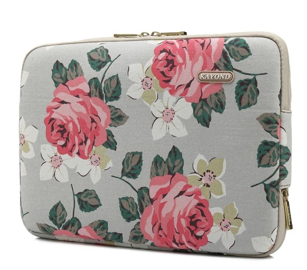 حقيبة لابتوب وماك بوك وتابلت مشجّرة من ماركة كايوند – مقاس 15 بوصة مقاومة للماء