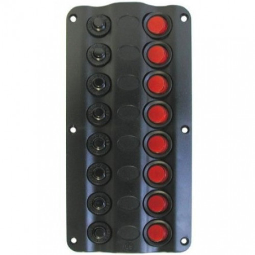 لوحة مفاتيح عدد 8 LED شركة A.F.M موديل BF243 مقاس الطول 21سم x العرض 10سم