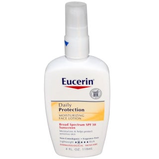 يوسيرين Eucerin غسول وجه مرطب للحماية، واقي من الشمس