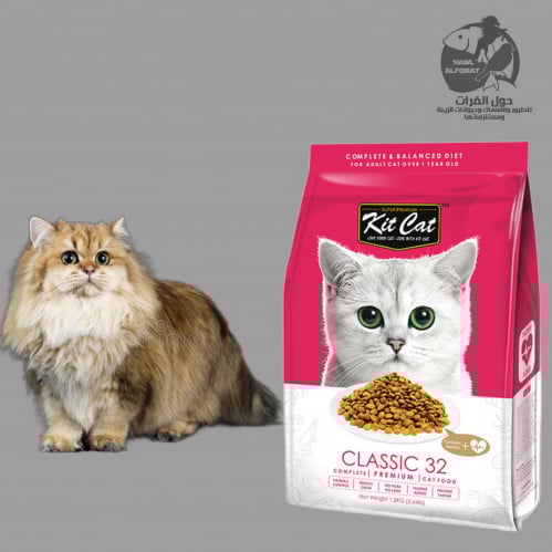 كت كات طعام جاف كلاسيك بالتورين - حول الفرات
