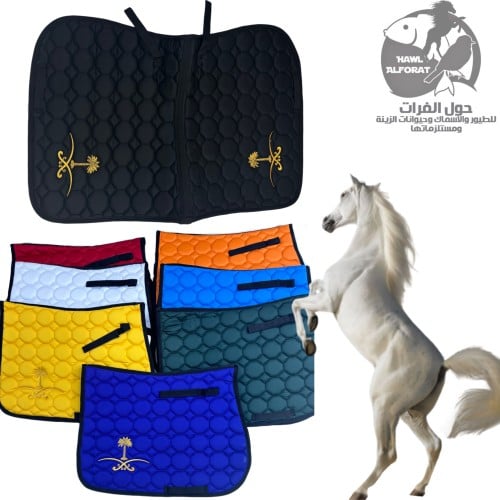 لبادة سرج بالشعار السعودي HF-12001KSA