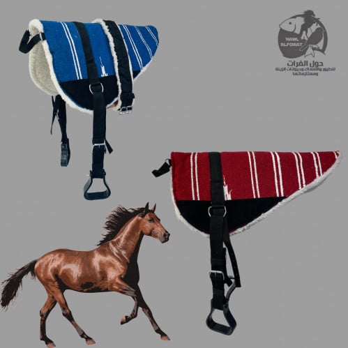 لبادة ركوب مع حزام البطن - حول الفرات