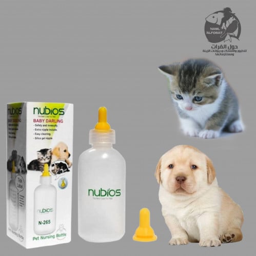 رضاعة قطط وكلاب صغيرة
