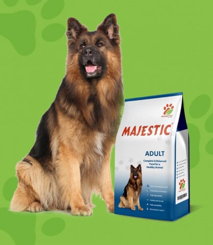 طعام كلاب ماجستك ادلت