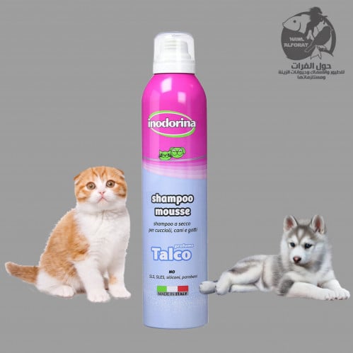 إينودورينا شامبو موس بعطر التلك دون الحاجة للماء - حول الفرات