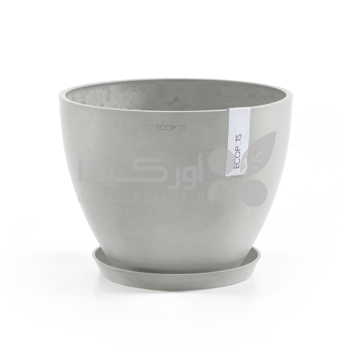مركن ايكو بوت انتيروب موديل ECOPOTS 40*30- رمادي