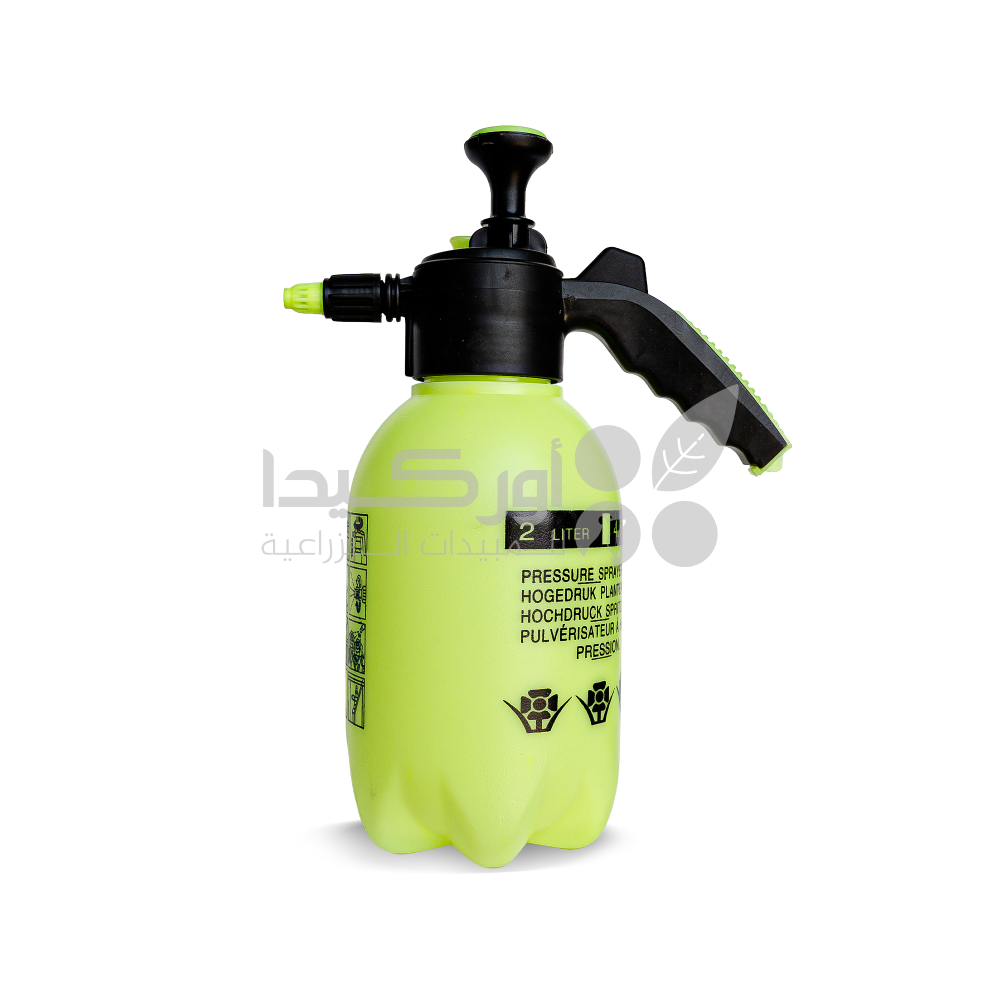 Granada Yellow Sprayer for Pesticides, Fertilizers and Water, 2 Liter, Model KF-2.0LF