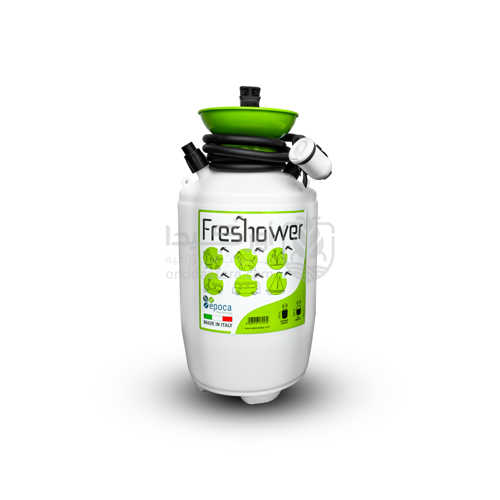 Italian water sprayer for gardens, trips, and ablution, 7 liters