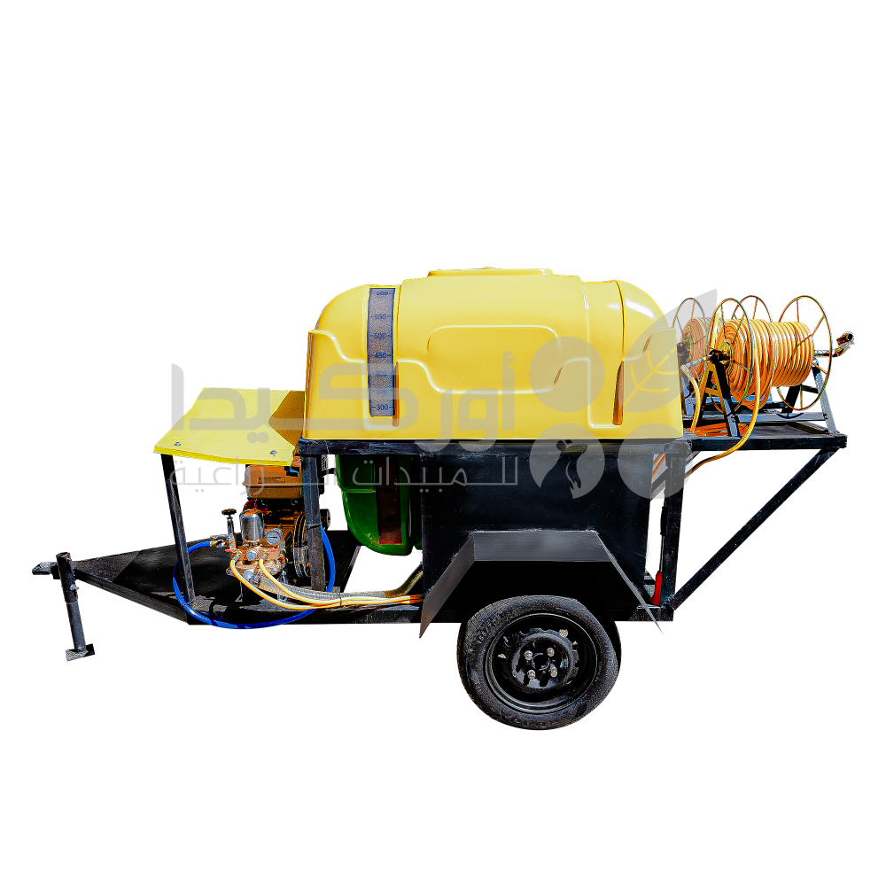 AZOUF spray pump, 600 liter tank, 100 meter range, 9 HP Honda engine, model GX270