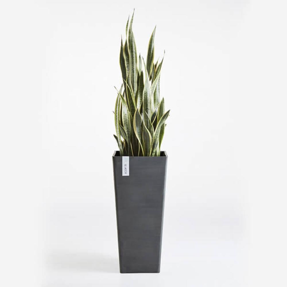 مركن ايكو بوت روتيردام موديل ECOPOTS 32*32*70- رمادي مزرق
