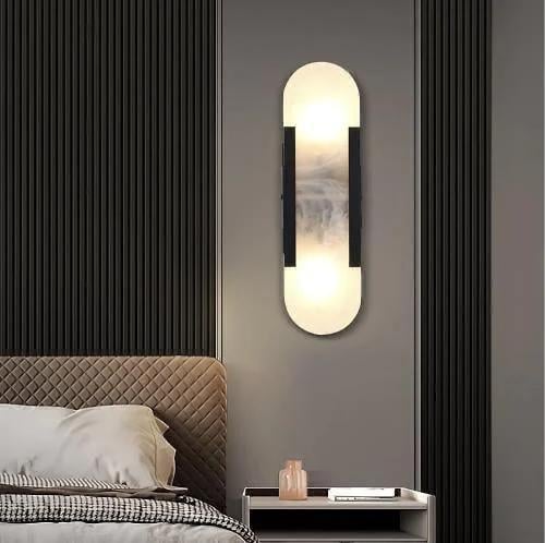 ابليك جداري مودرن اسود 35سم