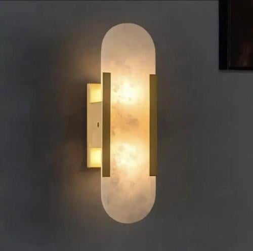 ابليك جداري مودرن ذهبي35سم