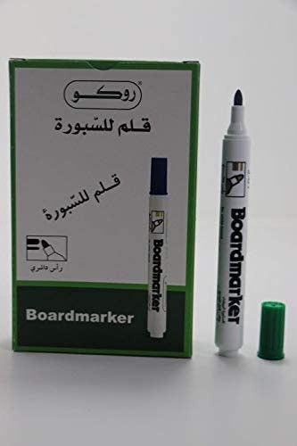 قلم سبورة روكو مشطوف اخضر