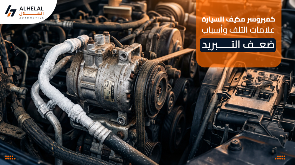 كمبروسر مكيف السيارة