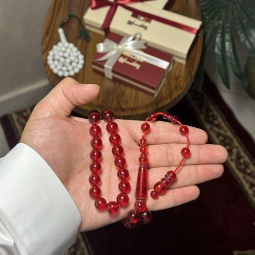 بكلايت احمر شفاف تمليكة