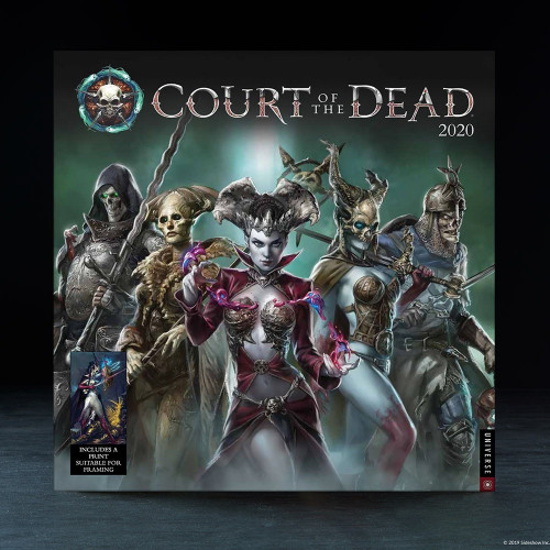 Court of the Dead 2020 Deluxe Wall Calendar
