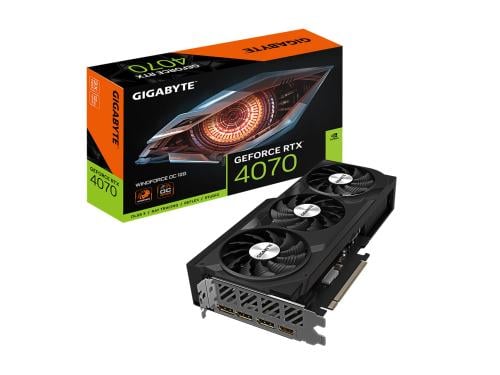 VGA GigaByte GEFORCE RTX 4070 Windforce OC 12G 3xF...