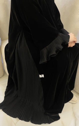 عباية شتوية مخمل