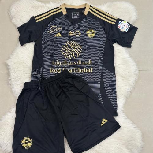 طقم نادي الاهلي السعودي الاسود الثالث