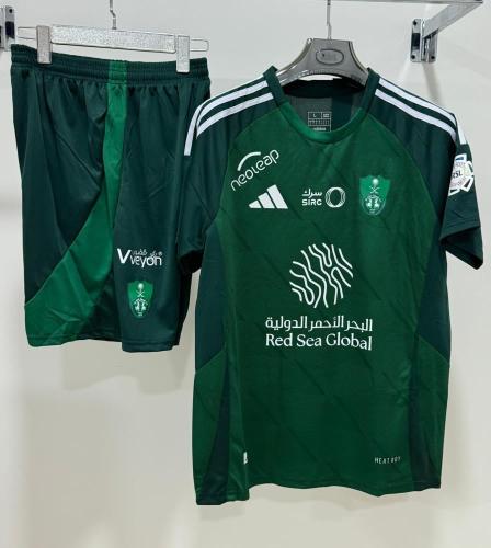 طقم أطفال ولادي نادي الاهلي السعودي الجديد 2025