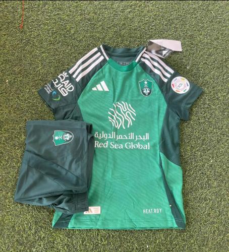 طقم أطفال ولادي نادي الاهلي السعودي الجديد 2025