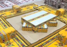 طاولة سداسية