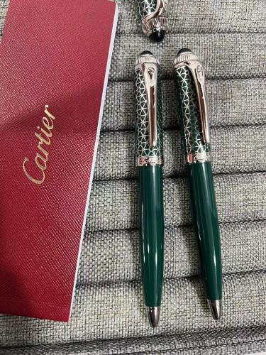 قلم كارتييه - Crocodile اخضر