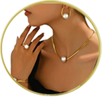 ذهب مطلي واكسسوارات