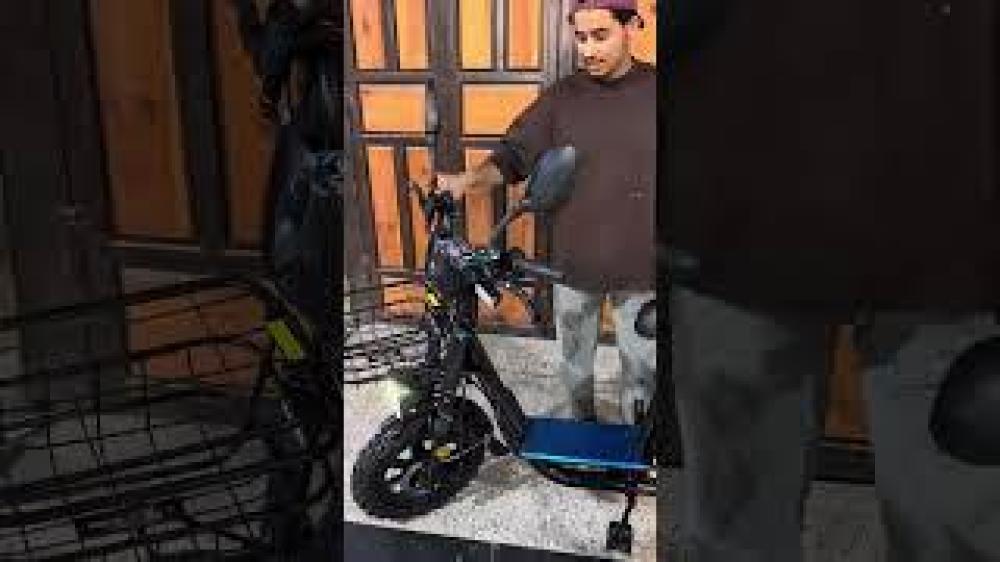 دراجة كهربائية مقاس 16 كفر عريض ماركة M&G PRO