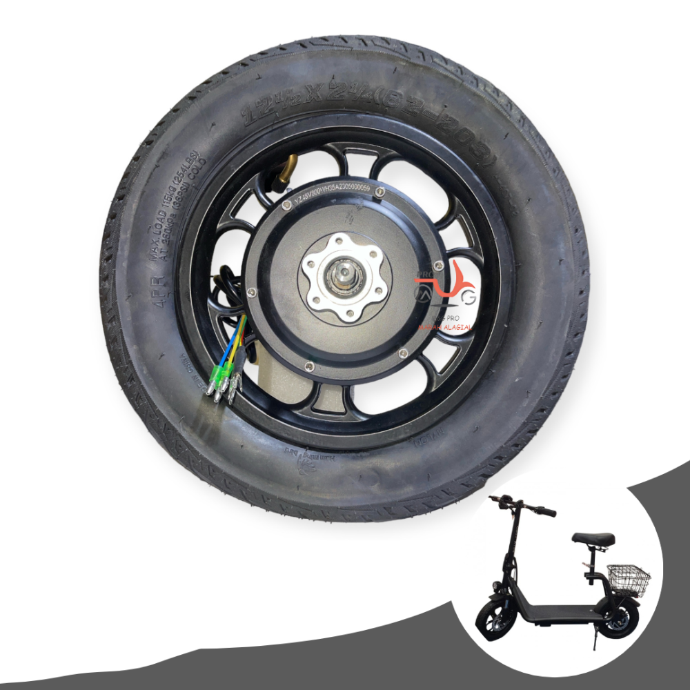 محرك ( موتور - دينمو ) 48V 800W لسكوتر كهربائي برو بسلة