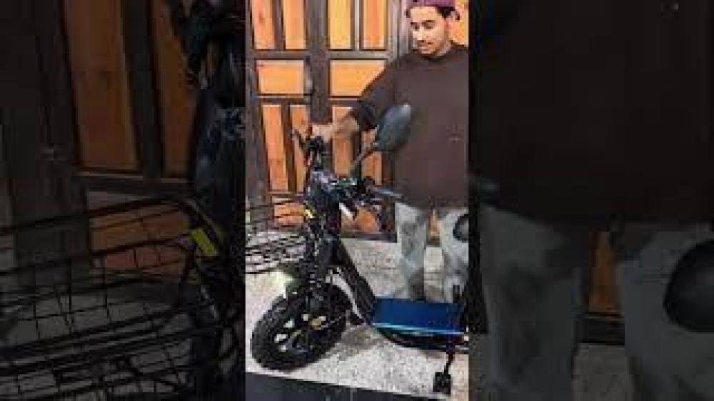 دراجة كهربائية مقاس 16 كفر عريض ماركة M&G PRO